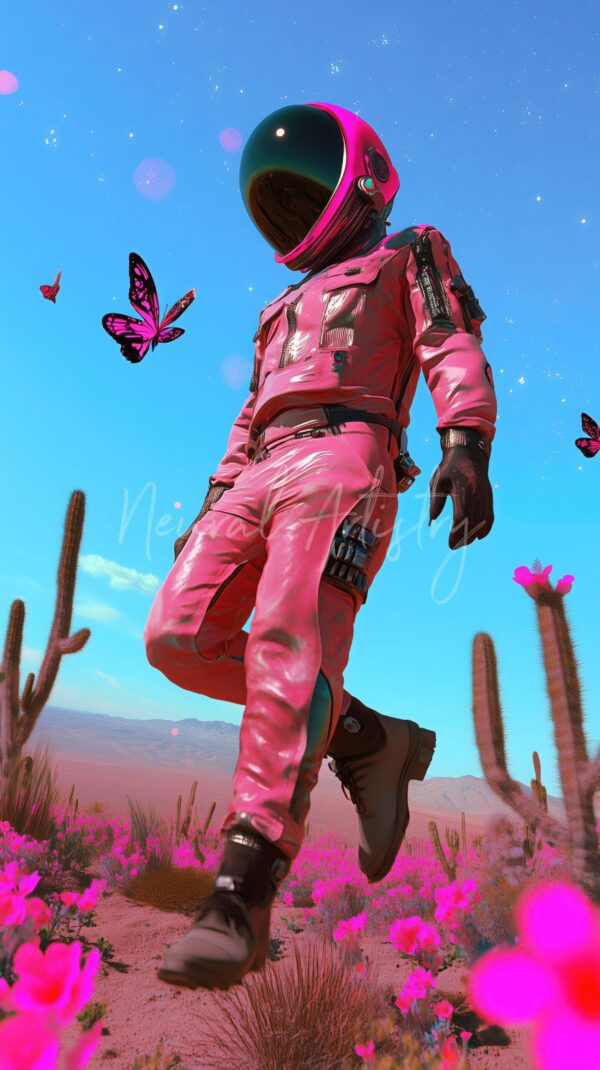 Celestial Wanderer - Surrealist Digital Illustration by Neural Artistry