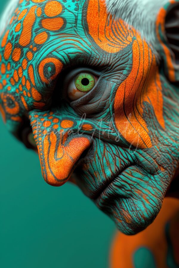 Verdant Sentinel - Surrealist Digital Illustration by Neural Artistry