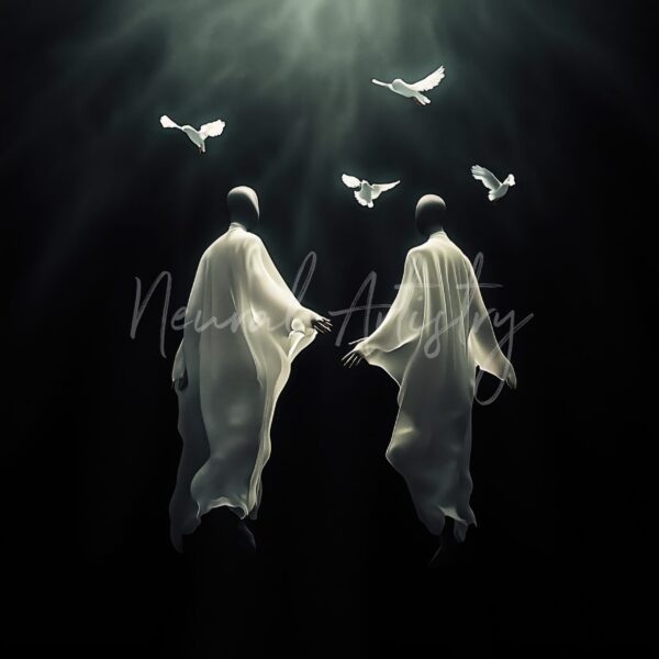 Transcendent Harmony - Minimalist Surrealism by Neural Artistry