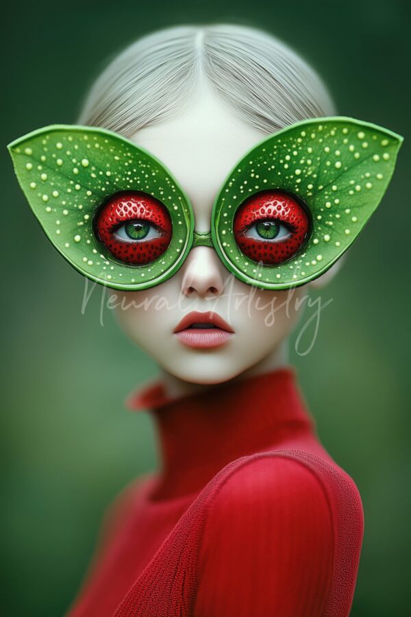 Verdant Vision - Surrealist Digital Illustration by Neural Artistry