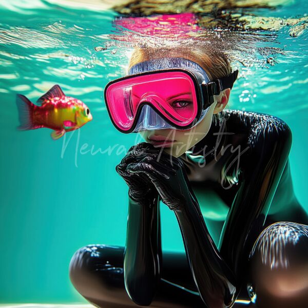 Submerged Harmony - Photorealistic Surrealism by Neural Artistry