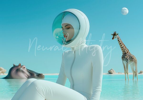 Aquatic Dreamscape - Surrealist Digital Illustration by Neural Artistry