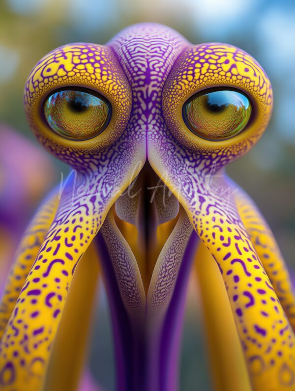 Luminescent Sentinel - Surrealist Digital Illustration by Neural Artistry