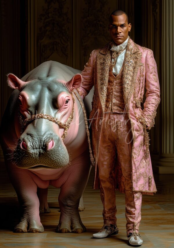 Baroque Companions - Surrealist Baroque Photorealism by Neural Artistry