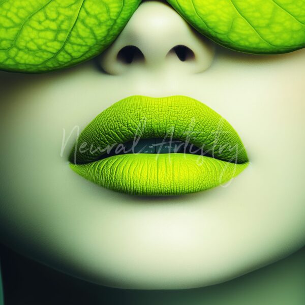 Verdant Whisper - Surrealist Digital Art by Neural Artistry