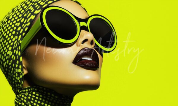 Neon Vogue - Pop Art with Contemporary Fashion Aesthetics by Neural Artistry