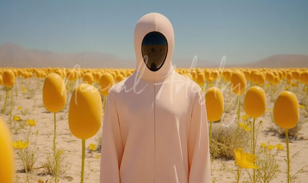 Solitude in Bloom - Surrealist Minimalism by Neural Artistry