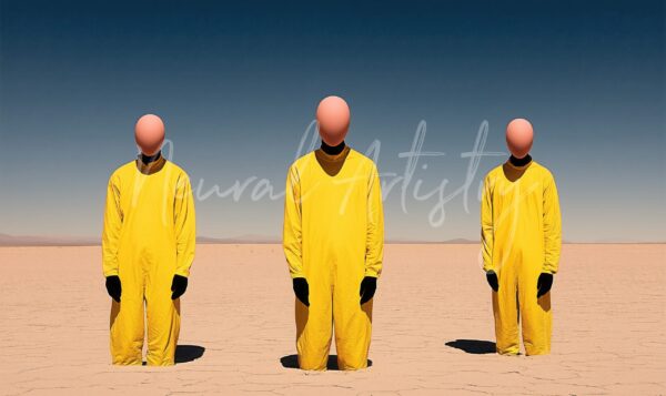 Desert Echoes - Surrealist Minimalism by Neural Artistry