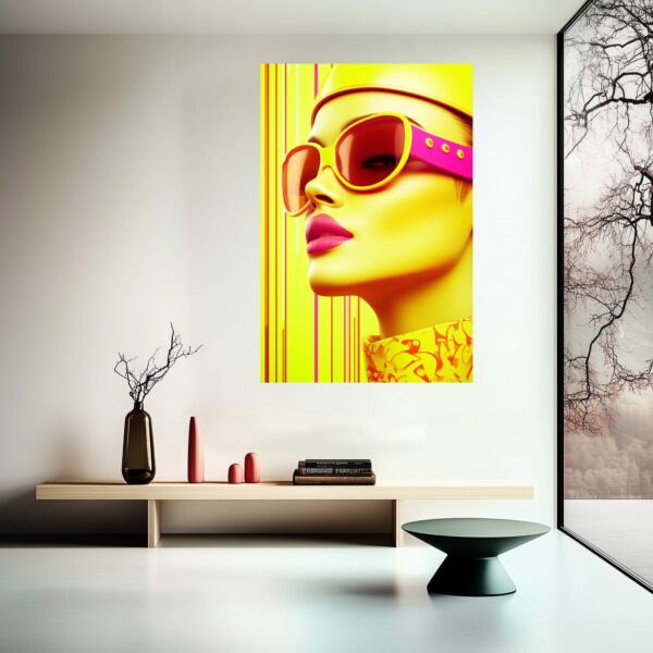 Retro Glamour Pop Art Print