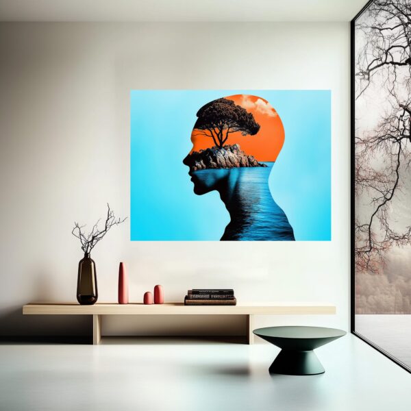 Mindscape Ocean Art Print