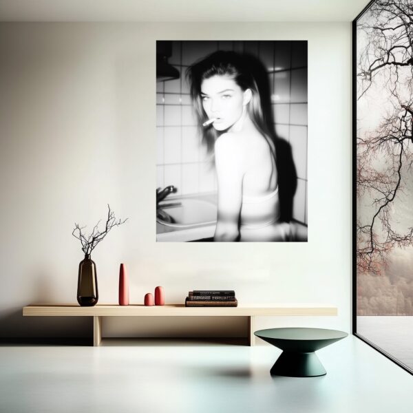 Smoke and Silence Art Print