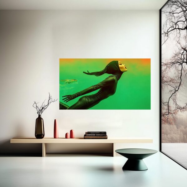Emerald Horizon Art Print