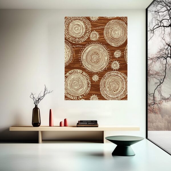 Sacred Geometry Earth Art Print
