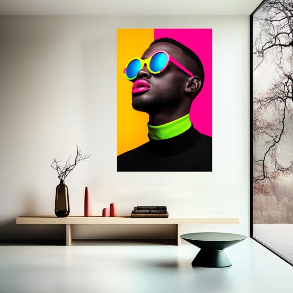 Electric Vogue Poster