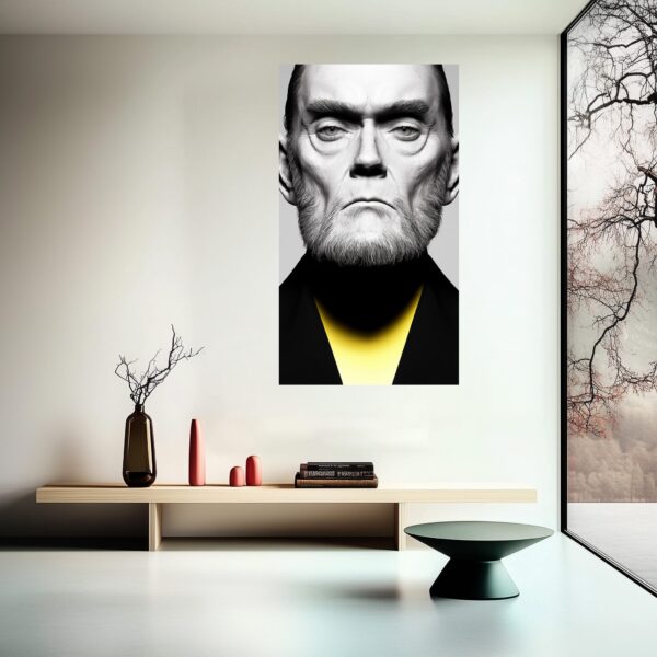 Monochrome Sentinel Print