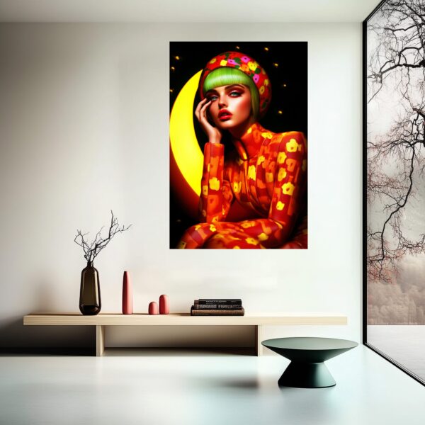 Lunar Muse Art Print