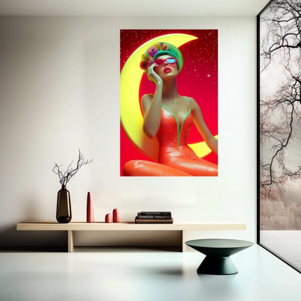 Lunar Mirage Art Print