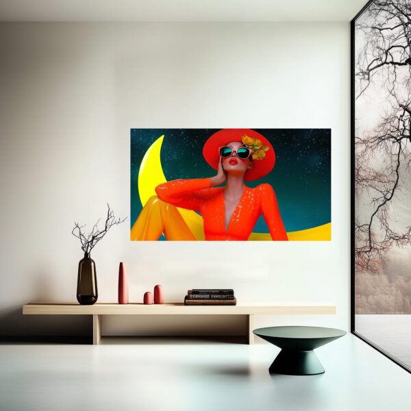 Solar Chic Art Print