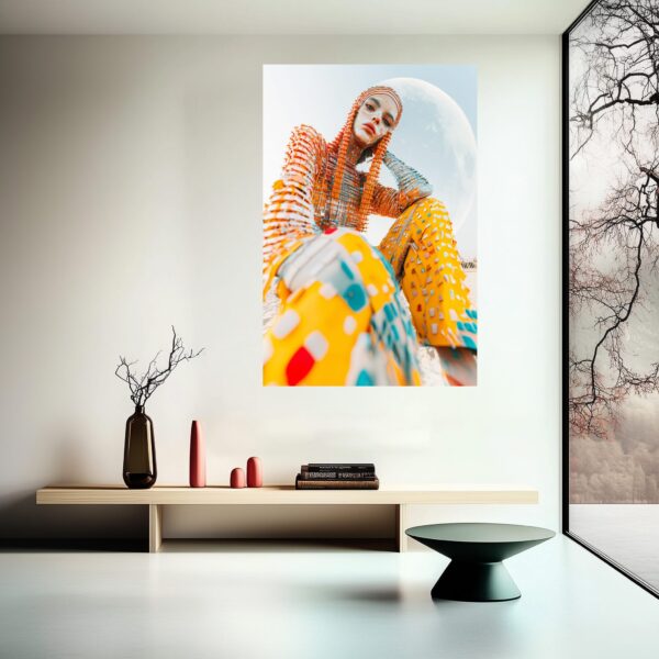 Chromatic Future Art Print