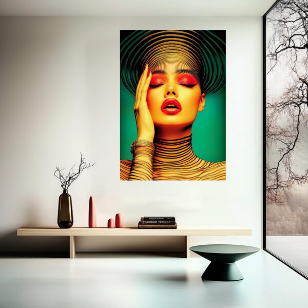 Hypnotic Mirage Art Print