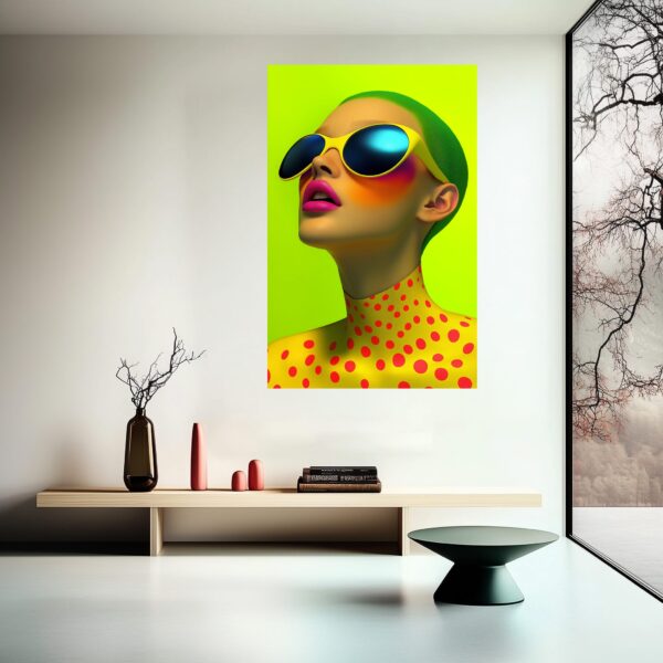 Electric Vogue Art Print