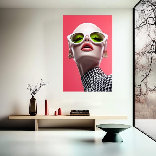 Electric Glamour Art Print