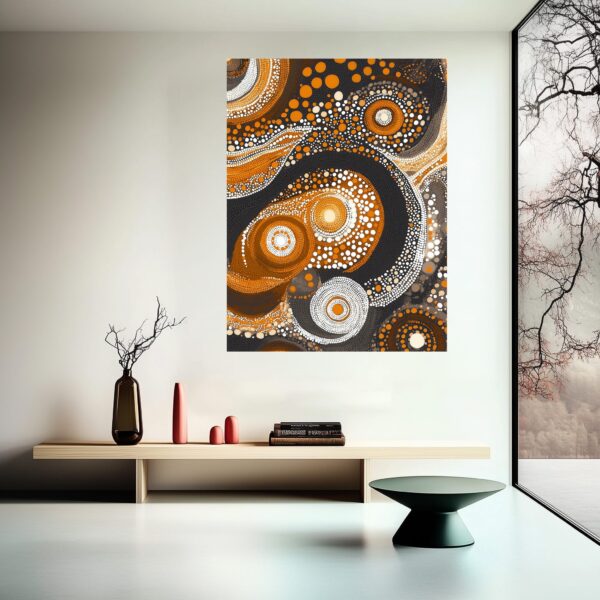 Cosmic Currents Art Print