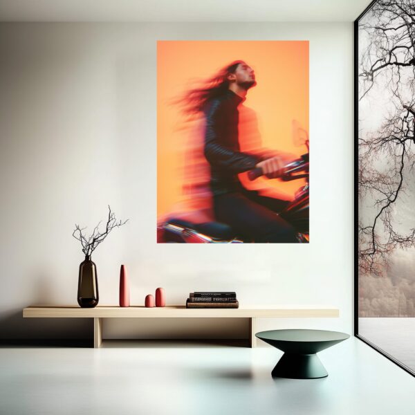 Velocity in Motion Art Print