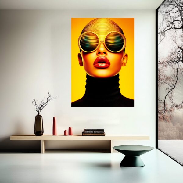 Solar Vision Pop Art Poster