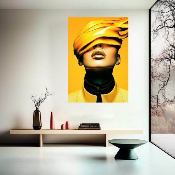 Gilded Vision Art Poster