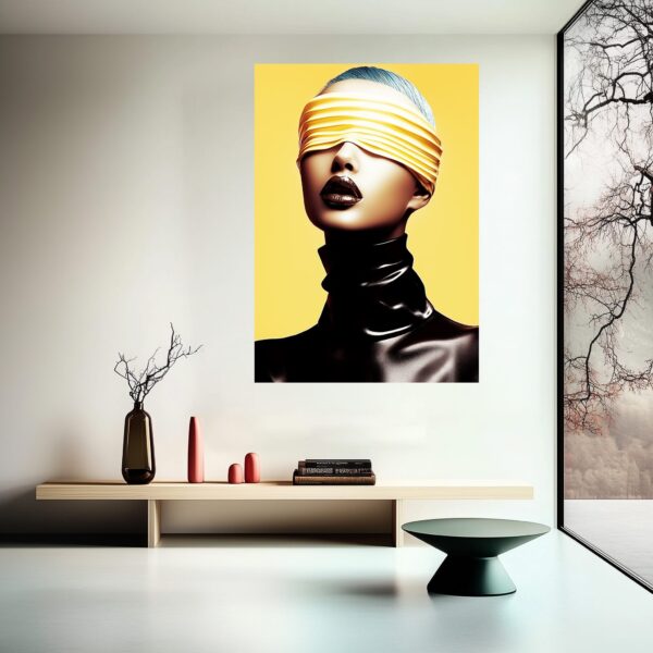 Blind Vision Art Poster