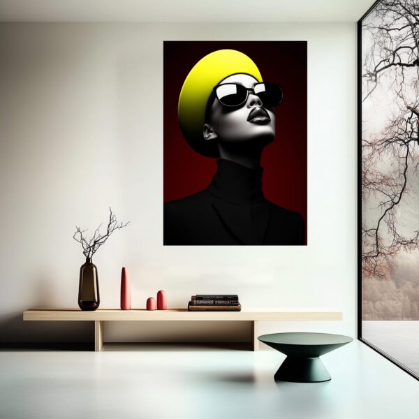 Eclipse Noir Art Poster