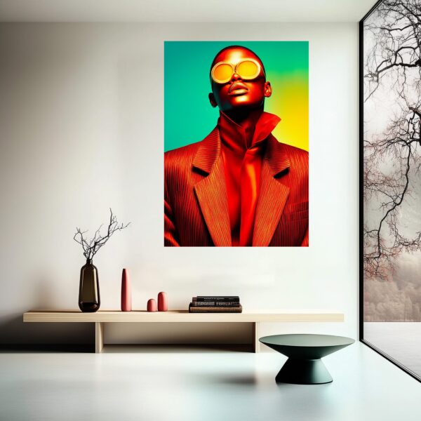 Hypermodern Vision Art Poster