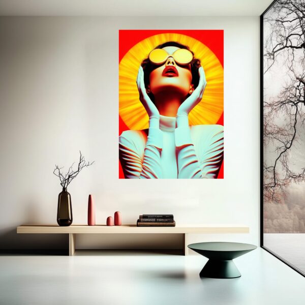 Solar Vision Art Poster