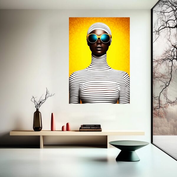 Solar Chic Art Poster
