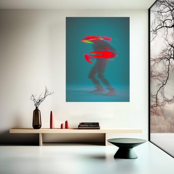 Glitchbound Astronaut Poster