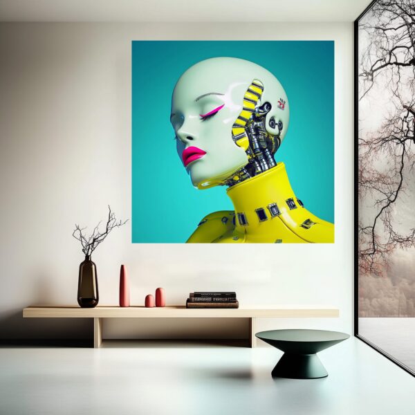 Synthetic Muse Art Poster
