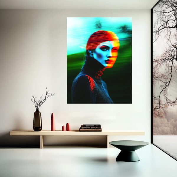 Fractured Vision Art Poster