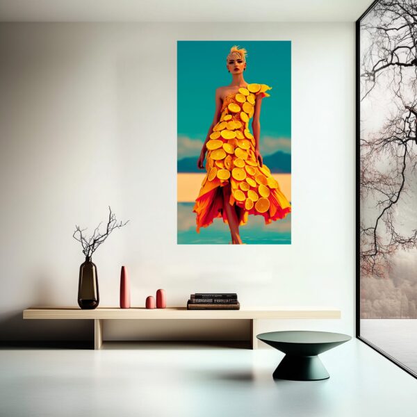 Solar Elegance Art Print