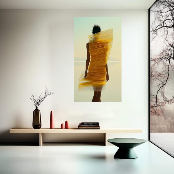 Fragmented Horizon Art Print