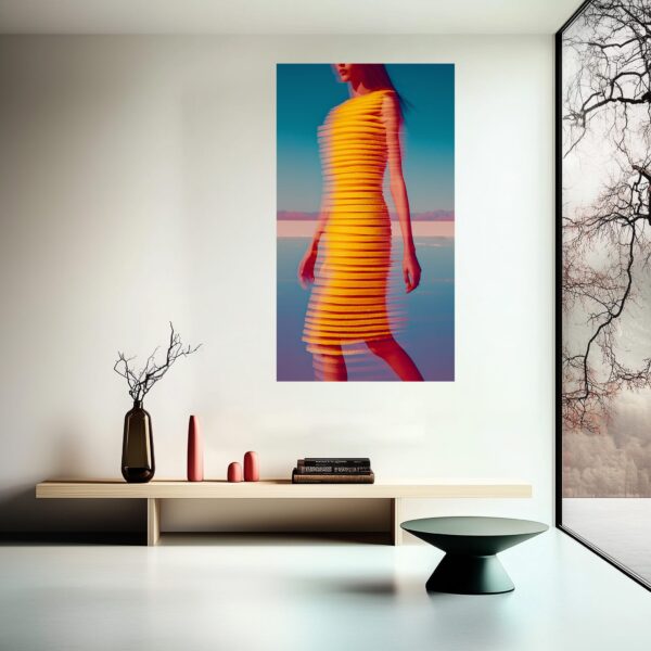 Fragmented Horizon Art Print