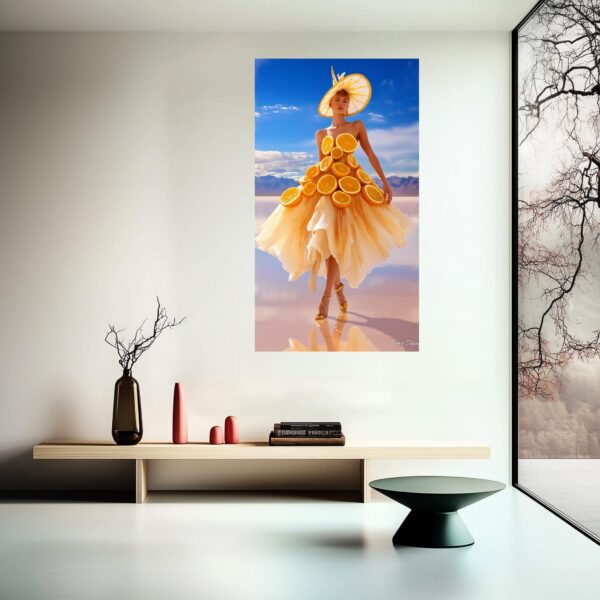 Citrus Mirage Art Print