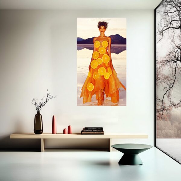 Citrus Mirage Art Print