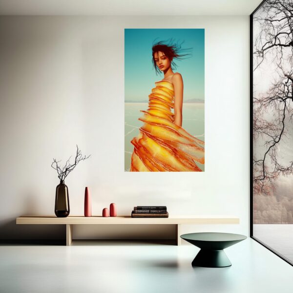 Solar Mirage Art Print