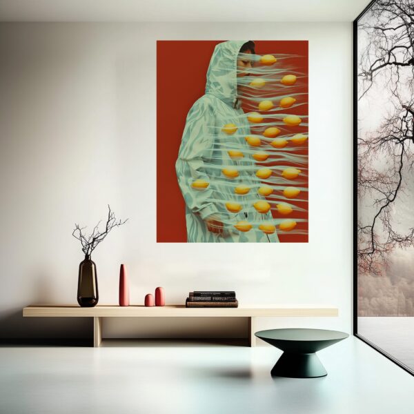 Dissolving Boundaries Art Print