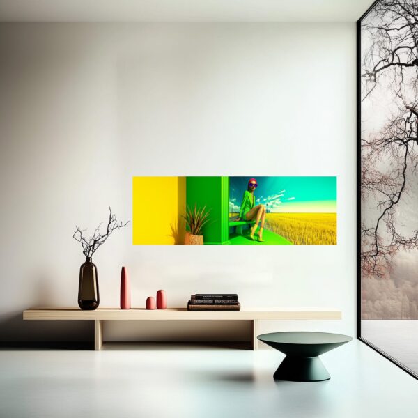 Electric Mirage Art Print