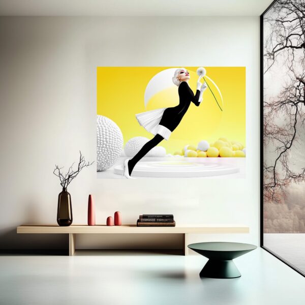 Gravity in Bloom Art Print