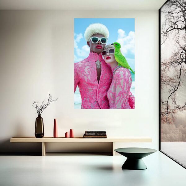 Tropical Vogue Art Print