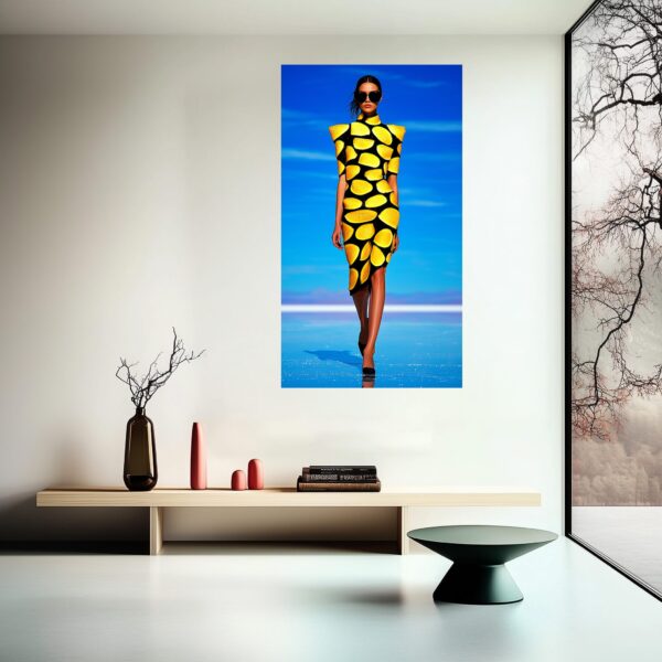 Solar Stride Fashion Print