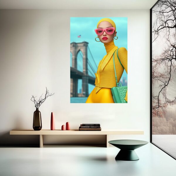 Metropolitan Glamour Art Print
